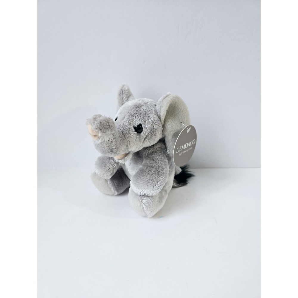 Demdaco  plush stuffed elephant NWT 5"
